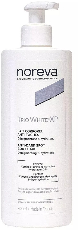 Молочко проти пігментних плям - Noreva Trio White XP Anti-Dark Spot Body Care — фото N1
