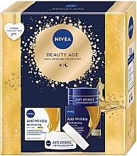 Набор женский - NIVEA Beauty Age 2024 (d/cr/50ml + n/cr/50ml) — фото N1