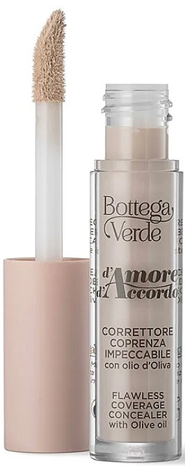 Консилер для обличчя - Bottega Verde D'Amore D'Accordo Flawless Coverage Concealer with Olive Oil — фото N2