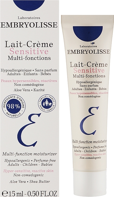 Крем-молочный концентрат для чувствительной кожи - Embryolisse Laboratories Lait-Creme Sensitive Concentrada — фото N2