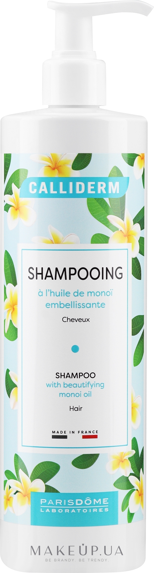 Шампунь для волос с маслом монои - Calliderm Monoi Shampoo — фото 500ml