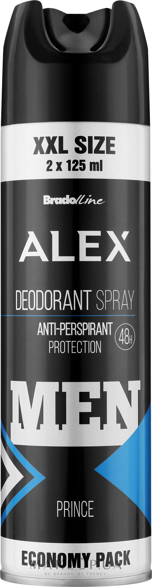 Дезодорант-спрей для чоловіків - Bradoline Alex Prince Deodorant — фото 250ml