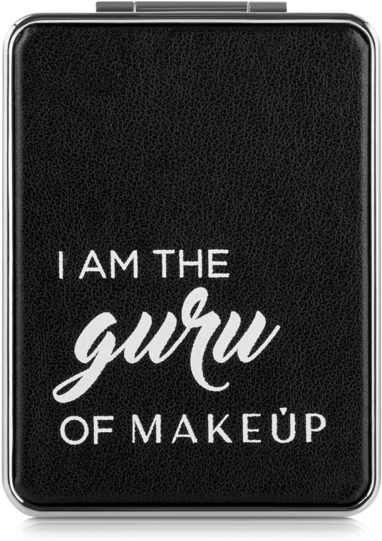 Дзеркальце кишенькове "I am the guru of MakeUp" - MAKEUP — фото N1