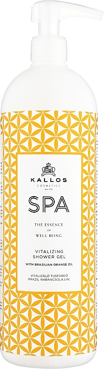 УЦЕНКА Гель для душа бодрящий - Kallos Cosmetics SPA Vitalizing Shower Gel * — фото N2