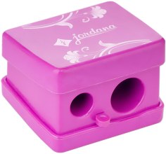 Духи, Парфюмерия, косметика Двойная точилка - Jordana Jumbo Slim Duo Sharpener Pink