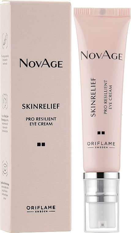 Крем-комфорт для кожи вокруг глаз - Oriflame NovAge Skinrelief Pro Resilient Eye Cream — фото N2