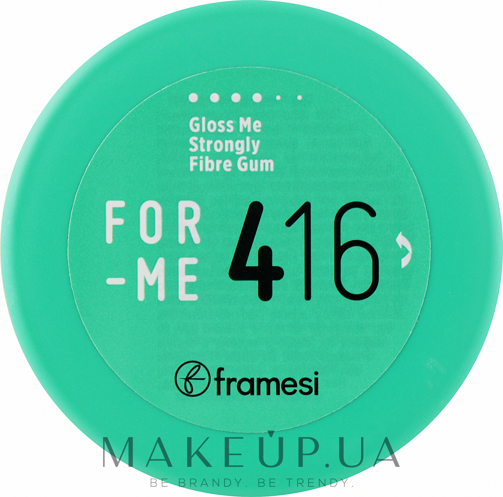 Воск сильной фиксации для волос - Framesi For-Me 416 Shape Gloss Me Strongly Fibre Gum Cera — фото 80ml