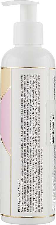 Тоник для лица с коллагеном, эластином и омега - pHarmika Tonic Collagen, Elastin & Omega — фото N2