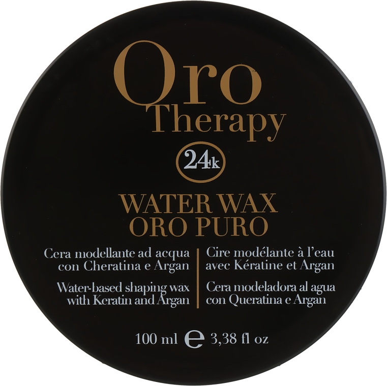 Віск для укладання волосся - Fanola Oro Puro Water Based Shaping Wax — фото N1