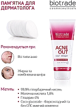 Гель "Кисневе вмивання" для жирної та проблемної шкіри - Biotrade Acne Out Oxy Wash Cleansing Gel For Face (міні) — фото N8