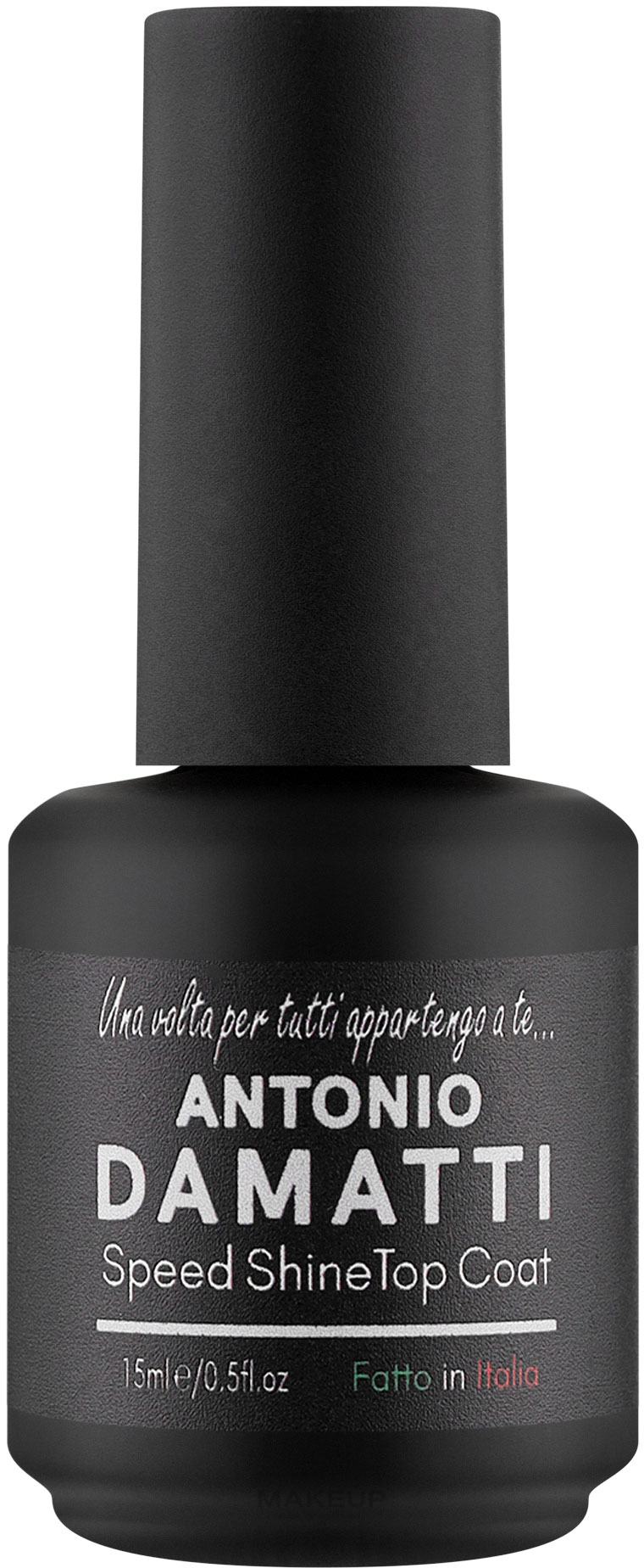 Топ для натуральных ногтей "Суперсушка" - Antonio Damatti Speed Shine Top Coat — фото 15ml