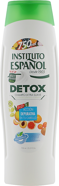 Шампунь для волосся - Instituto Espanol Detox Shampoo