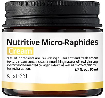 Питательный омолаживающий крем - Kispeel Nutritive Micro-Raphides Cream