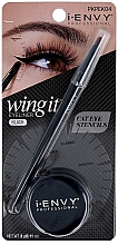 Парфумерія, косметика Набір для макіяжу очей - I Envy Wing it Eyeliner Kit Black PKPEK04