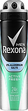 Духи, Парфюмерия, косметика Дезодорант-спрей - Rexona Spray Men Active Fresh Deodorant