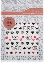 Духи, Парфюмерия, косметика Наклейки для ногтей - Missha Water Free Decal Nail Sticker Trump