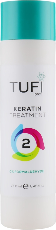 Кератин без формальдегида (не для блонда) - Tufi Profi Keratin Treatment — фото N3