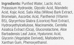 Мультикислотний рідкий пілінг з 10% вітаміном С для сяяння шкіри - erma E Vitamin C 10% Multi-Acid Radiance Liquid Peel — фото N3