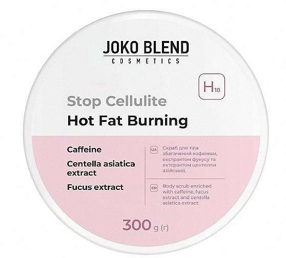 Антицелюлітний скраб для тіла з зігріваючим ефектом - Joko Blend Stop Cellulite — фото N2