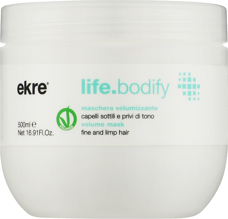 Маска для объема тонких волос - Ekre Life.Bodify Volume Effext Mask — фото N2