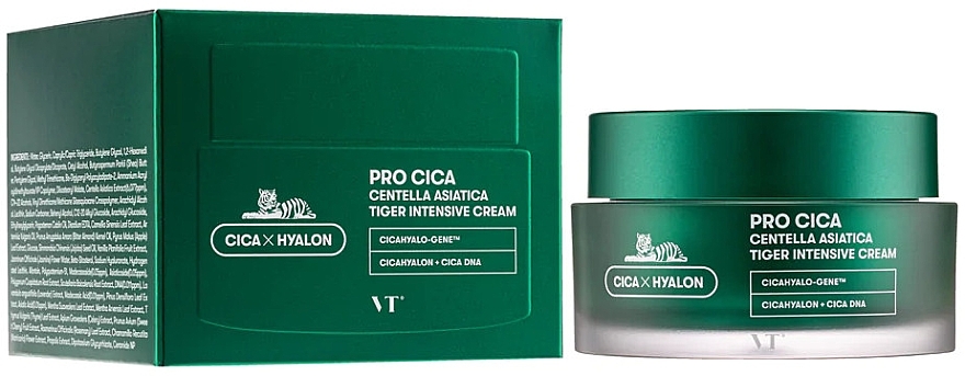 Інтенсивний крем для обличчя - VT Cosmetics Pro Cica Centella Asiatica Tiger Intensive Cream — фото N2