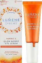 Сироватка для області навколо очей - Lumene Valo Glow Boost Eye Serum — фото N2