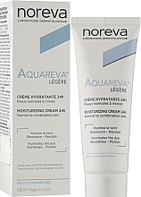 Легкий крем для лица - Noreva Aquareva Light Moisturizing Cream 24H — фото N2