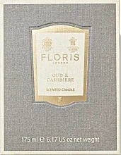 Floris Oud & Cashmere Scented Candle - Ароматична свічка — фото N2