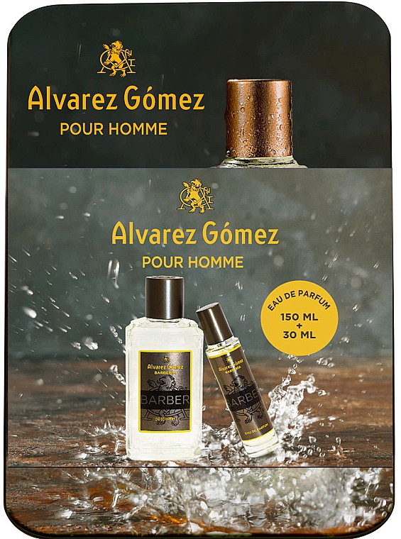 Alvarez Gomez Barberia - Набір (edp/150ml + edp/30ml) — фото N1