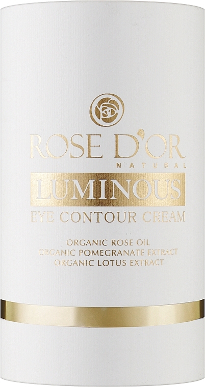 Антивіковий крем для контуру очей - Bulgarian Rose Rose D'or Luminous Eye Contour Cream — фото N2