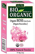 Духи, Парфюмерия, косметика Пилинг-пудра "Лепестки роз" - Indus Valley Bio Organic Rose Petals Powder