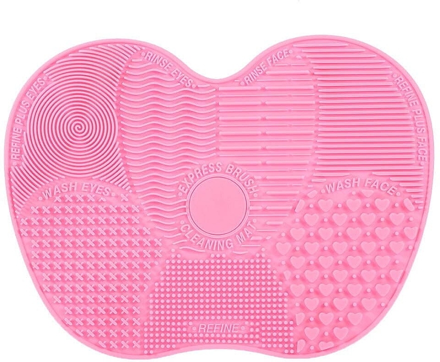 Силиконовый коврик для мытья и чистки щеток, розовый, размер XL - Lash Brown — фото N1