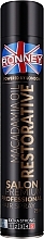 Парфумерія, косметика Лак для волосся - Ronney Salon Premium Professional Macadamia Oil Restorative Hair Spray