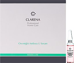 Парфумерія, косметика Нічна сиворотка проти розацеї з амборой і вітаміном U - Clarena Redless U Serum