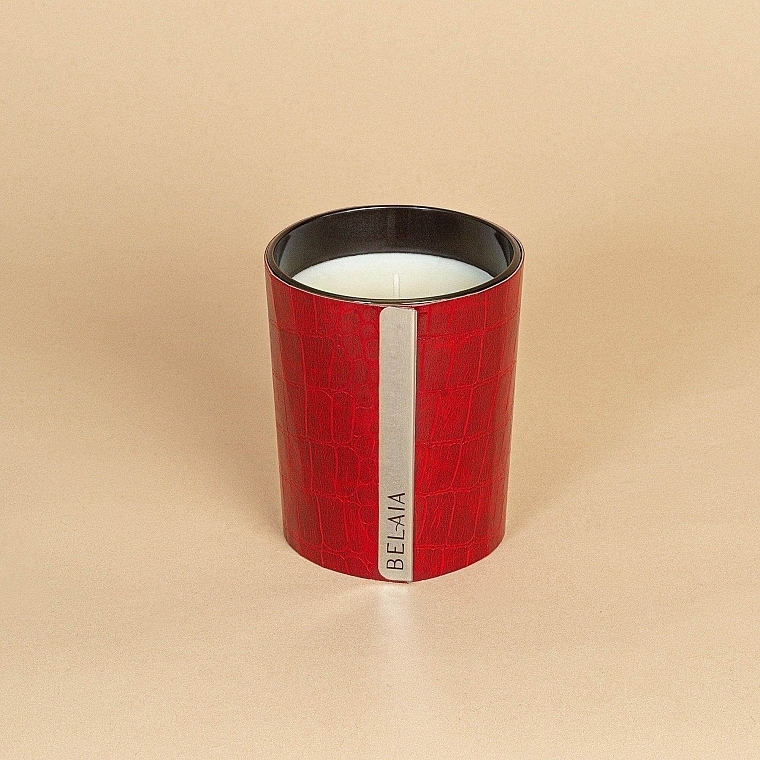 Подсвечник "Croco" для свечи 180 г - Belaia Candle Reversible Sleeve — фото N3