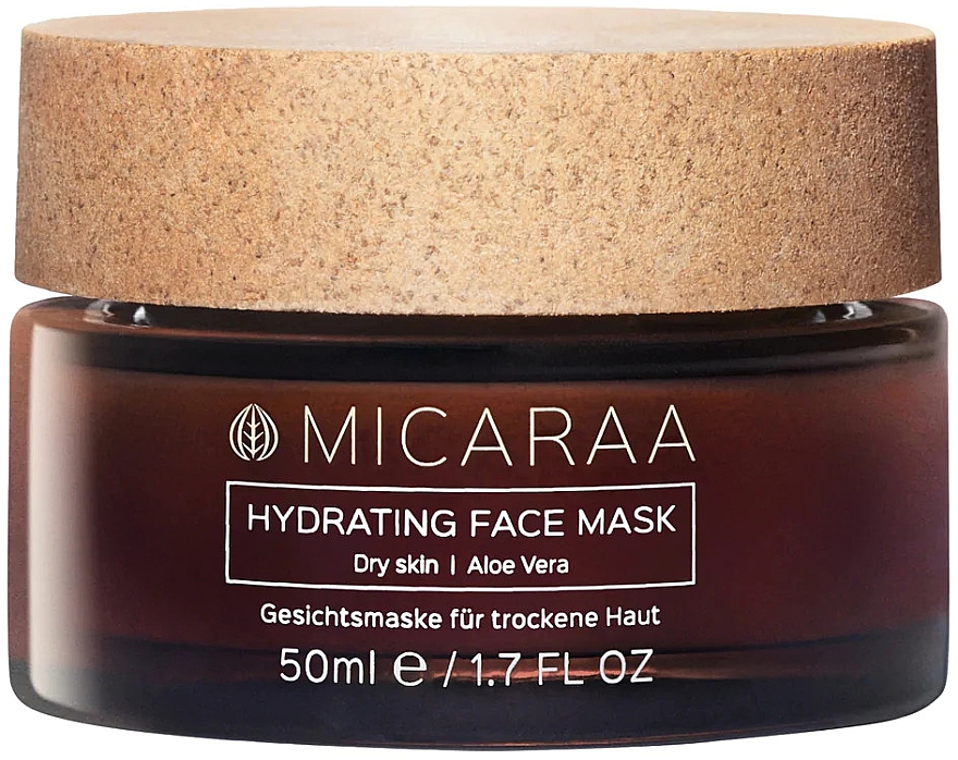 Зволожувальна маска для обличчя - Micaraa Hydrating Face Mask — фото N1