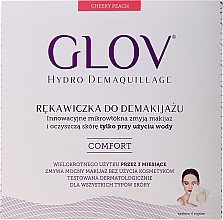 Рукавичка для снятия макияжа, персиковая - Glov Comfort Makeup Remover — фото N3