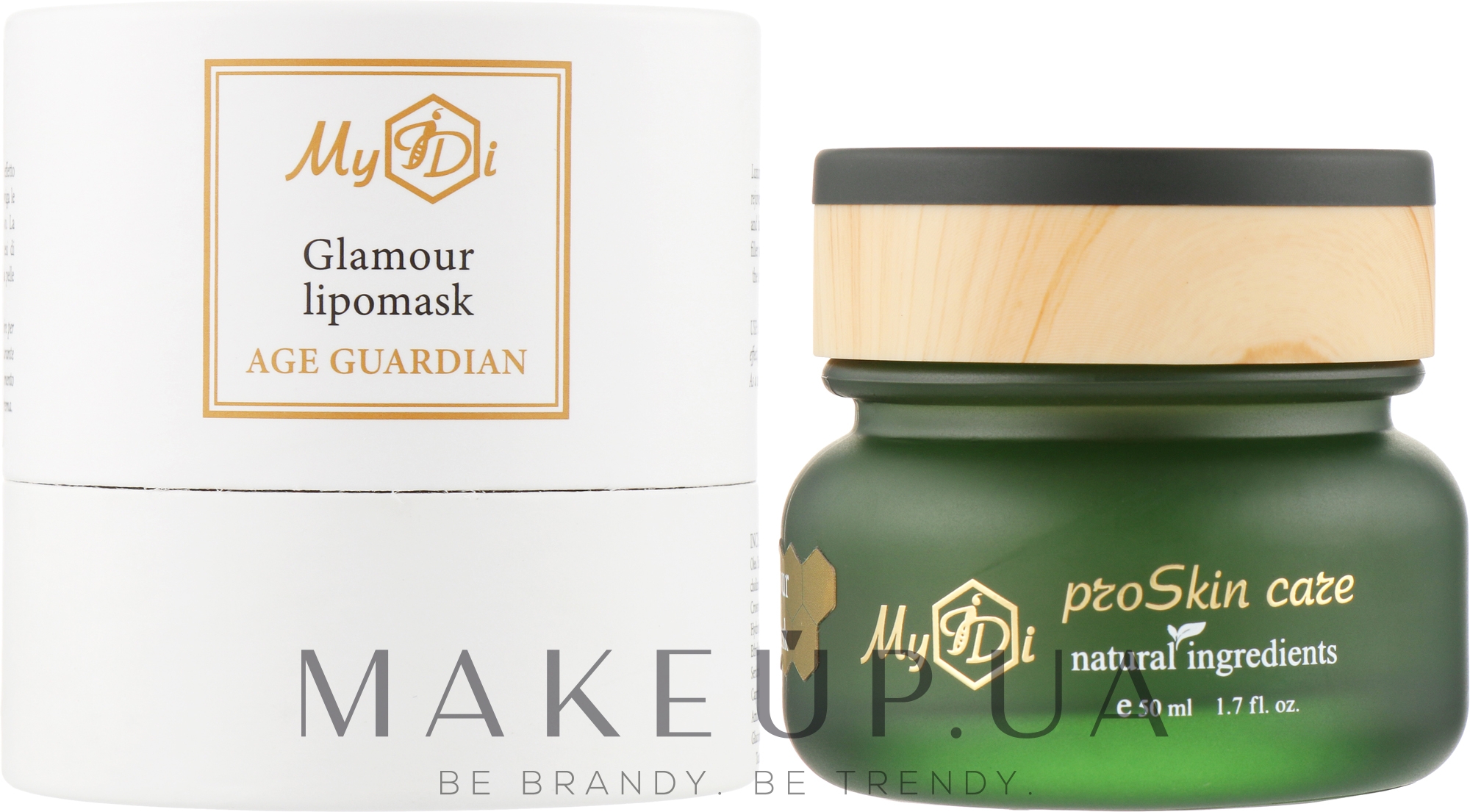 Увлажняющая филлер-маска “Гламур” - MyIDi Age Guardian Glamour Lipomask — фото 50ml