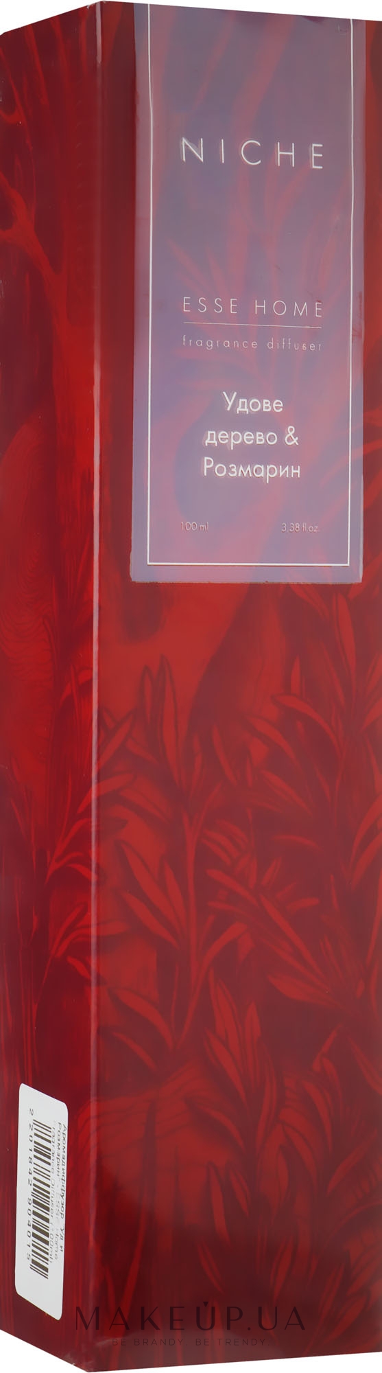 Аромадифузор "Уд і розмарин" - ESSE Home Fragrance Diffuser — фото 100ml