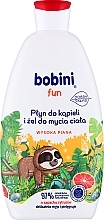 Гель-пена для ванны с ароматом цитрусов - Bobini Fun Bubble Bath & Body High Foam Citrus — фото N1