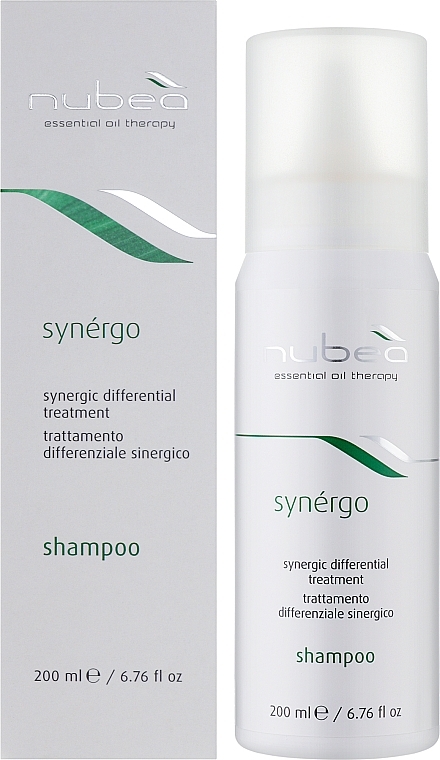 Шампунь для частого використання - Nubea Synergo Synergic Differential Shampoo — фото N2