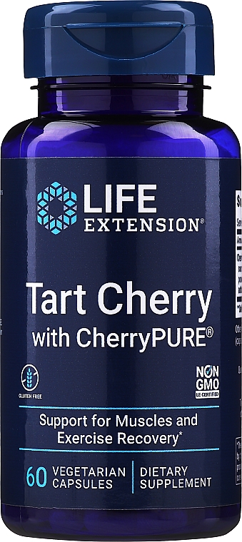 Пищевая добавка "Экстракт вишни" - Life Extension Tart Cherry — фото N1