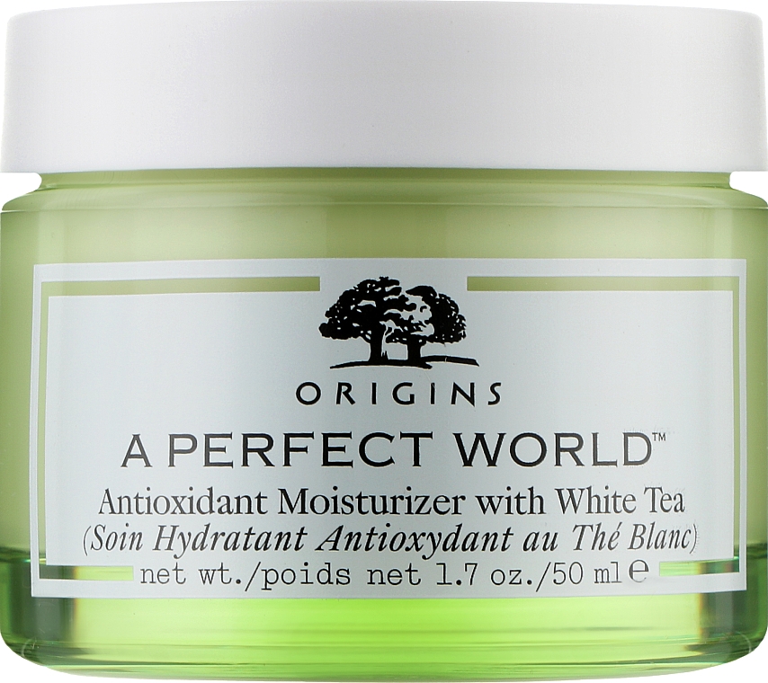 Увлажняющий крем с белым чаем, способствующий выведению токсинов - Origins A Perfect World Antioxidant Moisturizer with White Tea