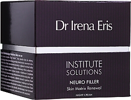 Парфумерія, косметика Нічний крем від зморшок - Dr. Irena Eris Institute Solutions Neuro Filler Skin Matrix Renewal Night Cream