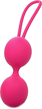 Вагинальные шарики - Marc Dorcel Dual Balls Pink — фото N2
