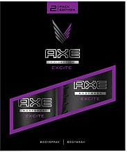 Парфумерія, косметика Набір - Axe Excite (deo/150ml + sh/gel/250ml)