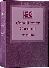 Парфумерія, косметика Набір - Brazil Keratin Intensive Coconut Conditioner Set (h/cond/550mlx2)