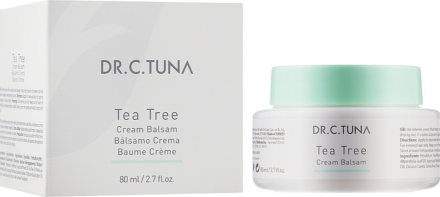 УЦЕНКА Крем для лица - Farmasi Dr.C.Tuna Tea Tree Cream Balsam * — фото N2