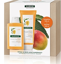 Духи, Парфюмерия, косметика Набор - Klorane Mango (shm/200ml + balm/200ml)