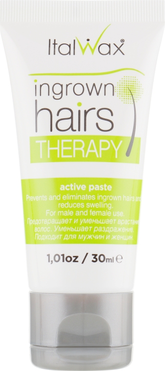 Активна паста проти врослого волосся - ItalWax Ingrown Hairs Therapy Active Paste — фото N2